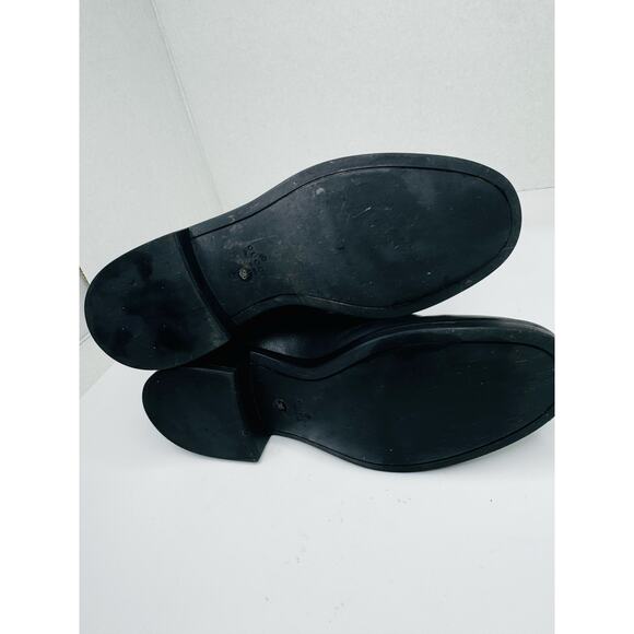 Gucci GG Microguccissima Black Leather Moto Ankle Boots EU 36  Biker Booties - Picture 7 of 13